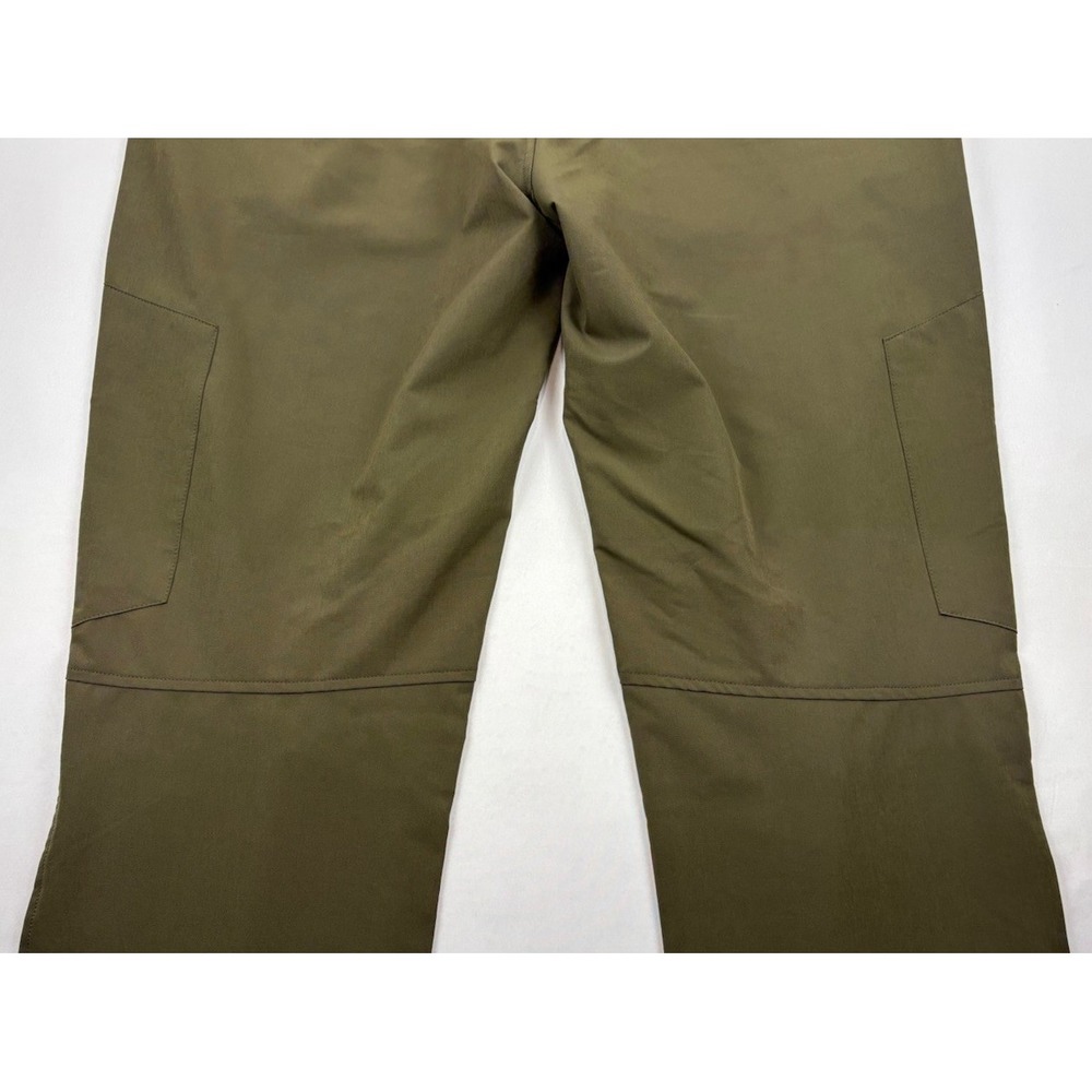 Postropaky Pants Mens 36 Green Cargo Elastic Waist Lightweight Nylon - Picture 6 of 16